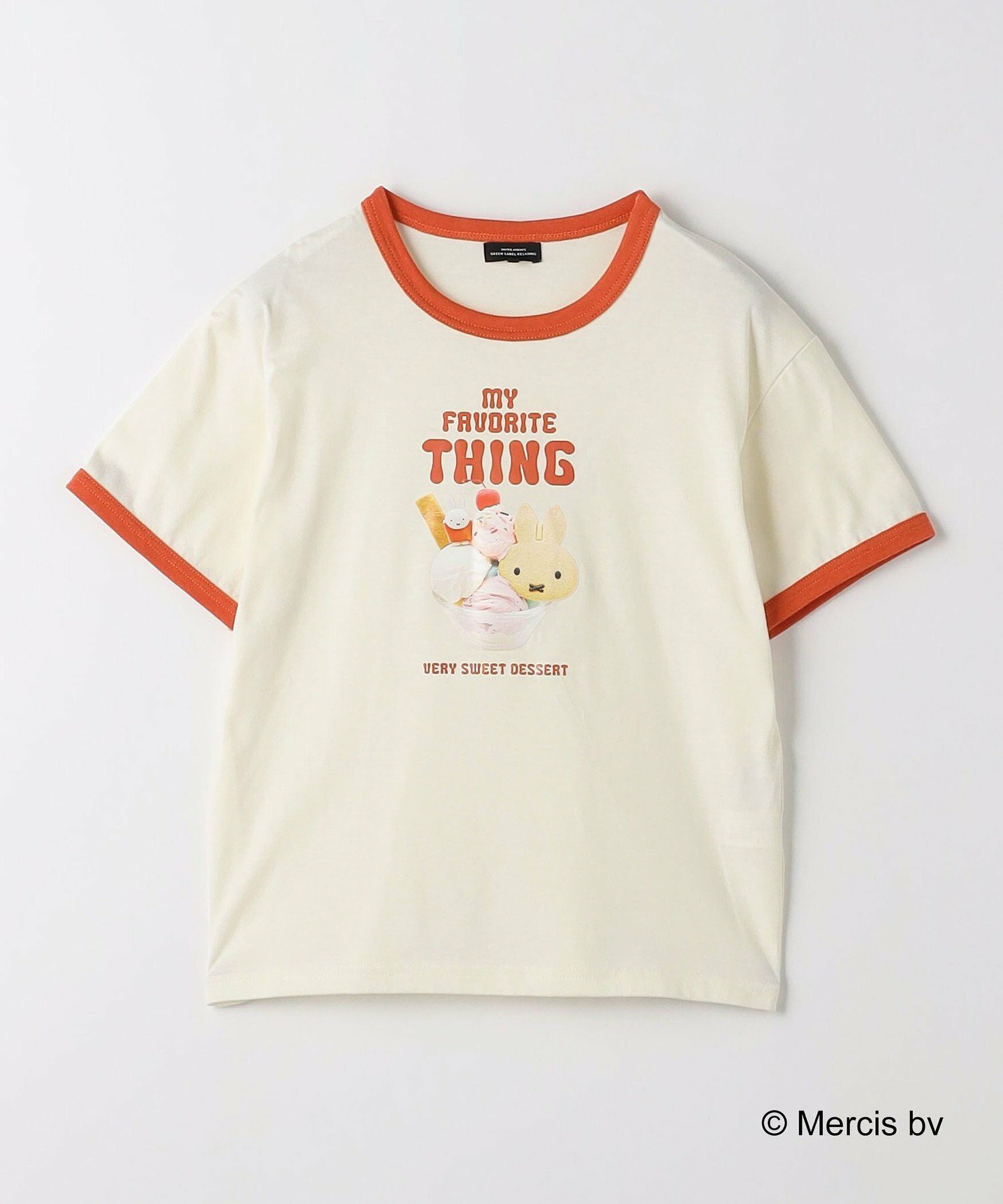 <miffy>TJ EX リンガー コラボTシャツ 140cm-150cm